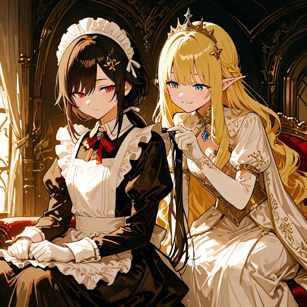 《不務正業魔王的囂張公主與冷面女僕》
