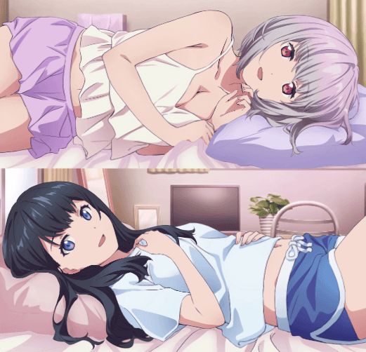 六花與茜的睡衣派對