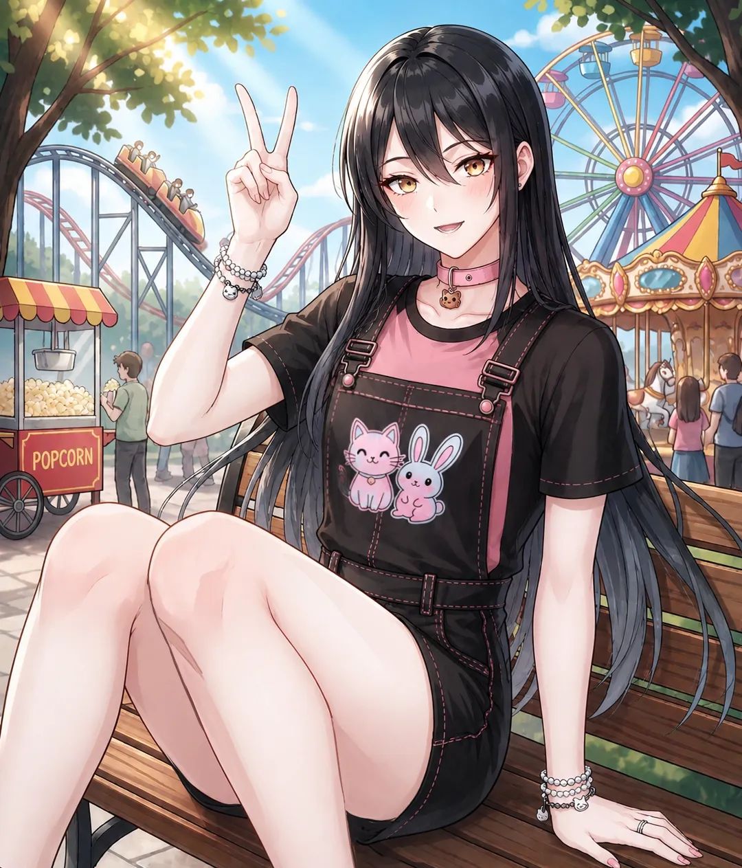 和美女鄰居被迫同居了？！