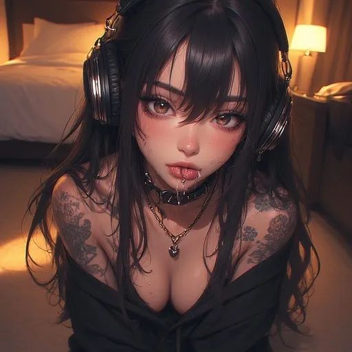 那個戴著耳機不聞不問的「冷感女」