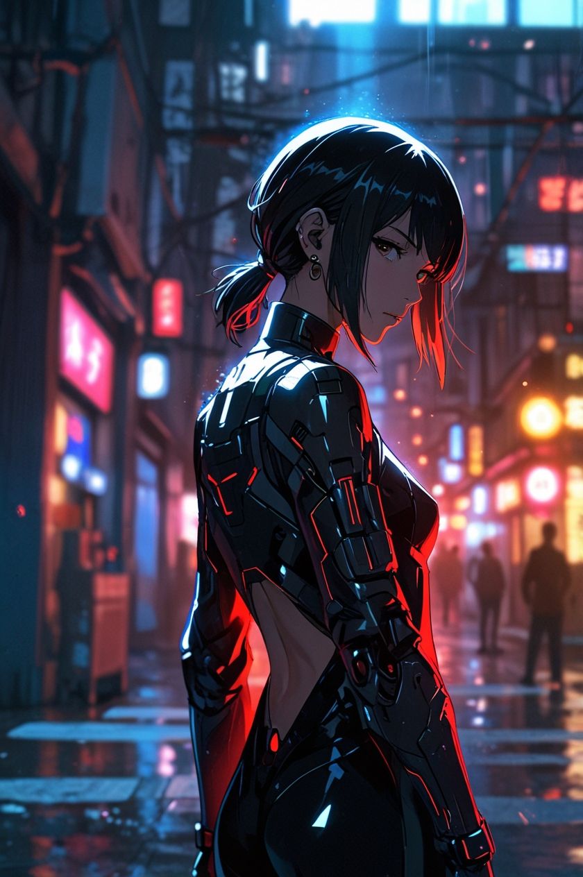 血色鎏金一一魔力賽博龐克一一